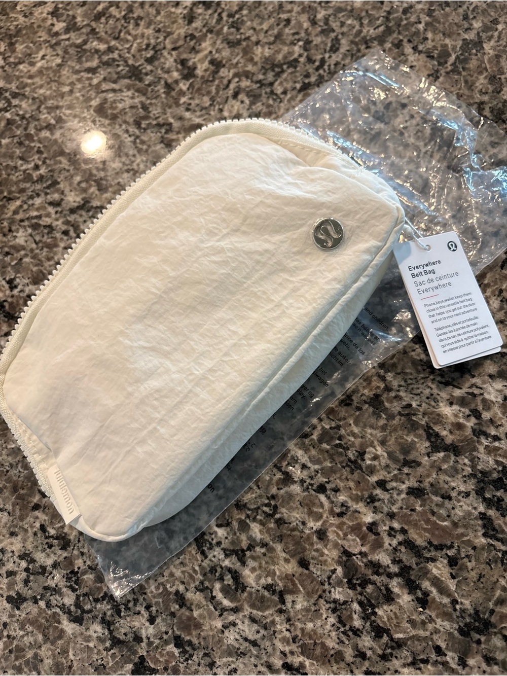 NWT lululemon athletica Everywhere Belt Bag in Off-White